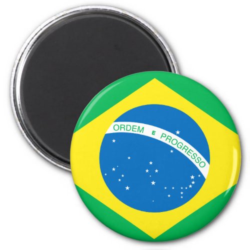 Brazilian Flag T_shirts and Gifts Magnet