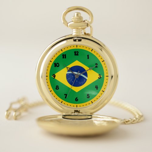 Brazilian flag watch
