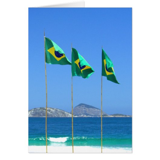 Brazilian Flags Cards (Front)