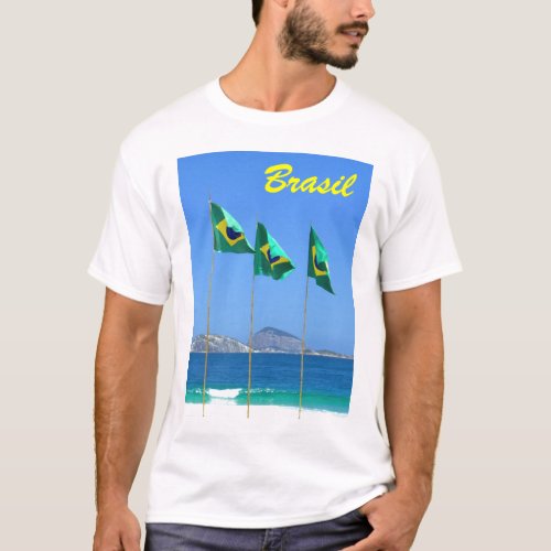 Brazilian Flags T_Shirt