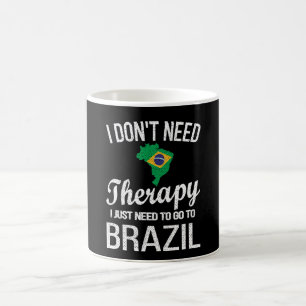 Brazilian Heritage Brazil Roots Brazilian Flag Coffee Mug