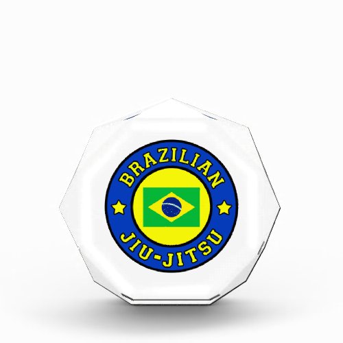 Brazilian Jiu Jitsu Acrylic Award