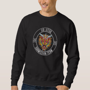 Brazilian Jiu Jitsu and Grappling  Jiu Jitsu Lion  Sweatshirt