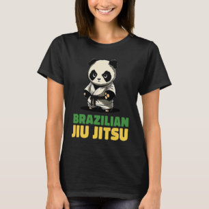 Brazilian Jiu Jitsu and Grappling Panda T-Shirt