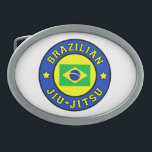 Brazilian Jiu Jitsu Belt Buckle<br><div class="desc">Brazilian Jiu Jitsu</div>