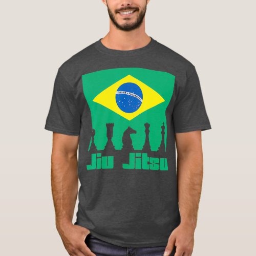 Brazilian Jiu Jitsu  BJJ Cage Fighter MMA Gift T_Shirt