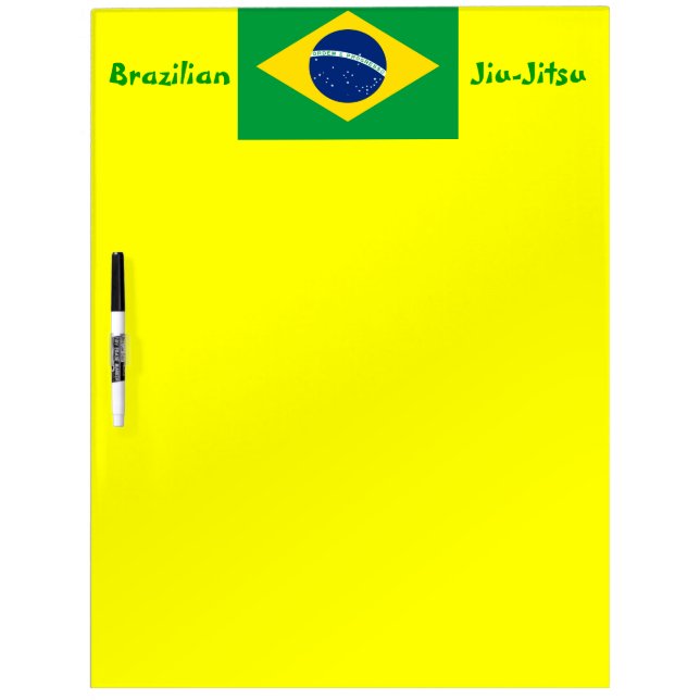 Brazilian Jiu-Jitsu (BJJ) Eraser Board (Front)