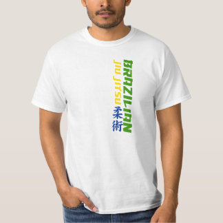Brazilian Jiu Jitsu (BJJ) Tee with National Colors