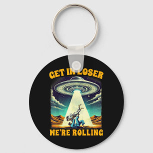 Brazilian Jiu Jitsu BJJ UFO Jiu Jitsu Practice Keychain