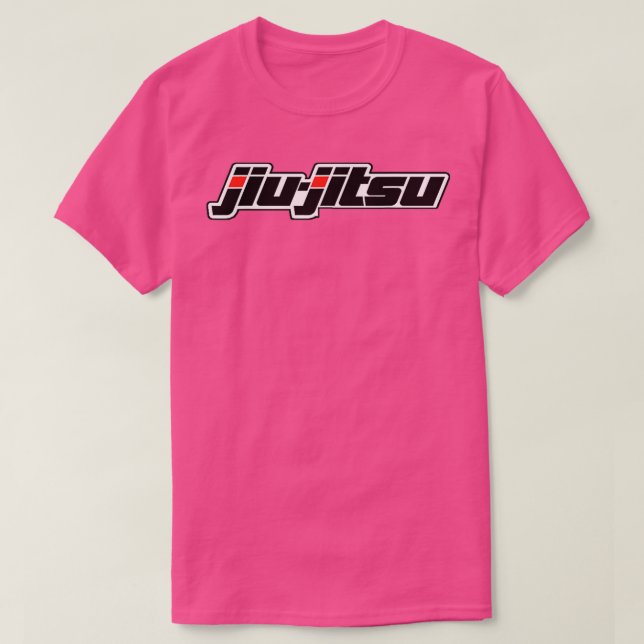 Brazilian Jiu Jitsu Black Belt Martials T-Shirt (Design Front)