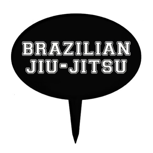 Brazilian Jiu Jitsu Cake Topper
