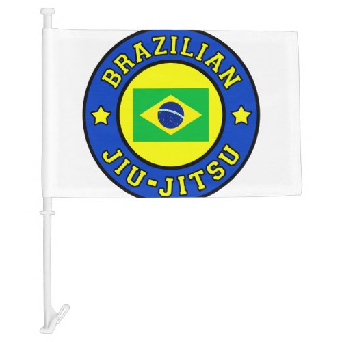 Brazilian Jiu Jitsu Car Flag
