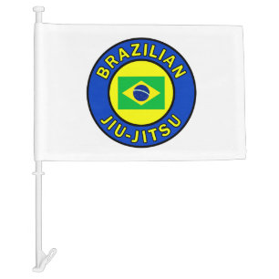 Brazilian Jiu Jitsu Car Flag