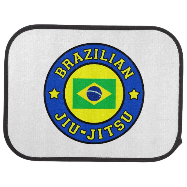 Brazilian Jiu Jitsu Car Floor Mat (Rear)