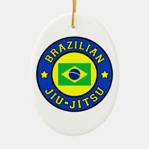 Brazilian Jiu Jitsu Ceramic Ornament