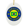 Brazilian Jiu Jitsu Ceramic Ornament