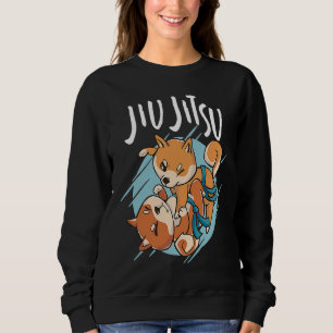 Brazilian Jiu Jitsu corgis Sweatshirt