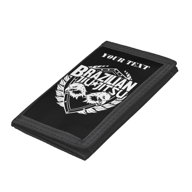 Brazilian Jiu-Jitsu (Customizable) Trifold Wallet (Bottom)