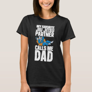 Brazilian Jiu Jitsu Dad BJ Mixed Martial Jiu Jits T-Shirt