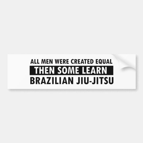 Brazilian Jiu_Jitsu designs Bumper Sticker