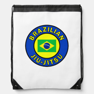 Brazilian Jiu Jitsu Drawstring Bag