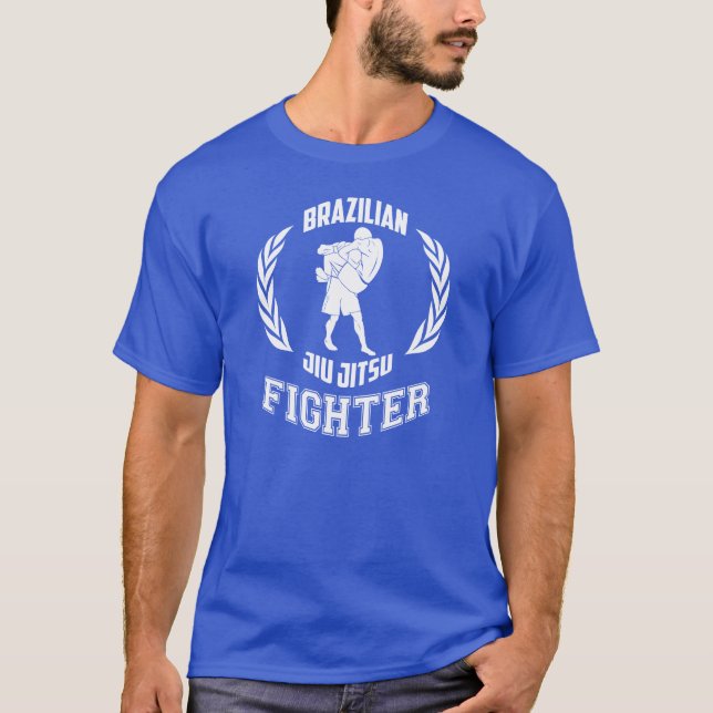 Brazilian Jiu Jitsu Fighter T-Shirt (Front)
