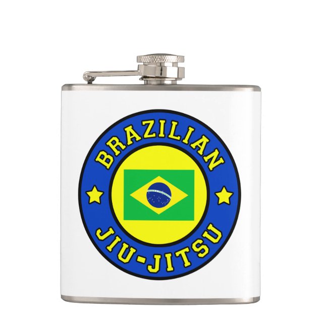 Brazilian Jiu Jitsu Flask (Front)