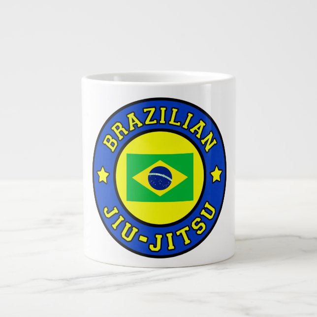 Brazilian Jiu Jitsu Giant Coffee Mug (Front)