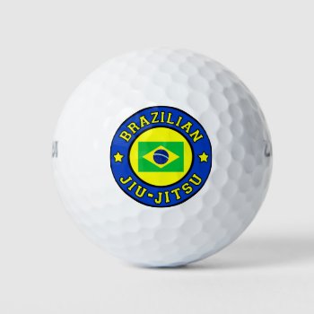 Brazilian Jiu-jitsu Golf Balls by KellyMagovern at Zazzle