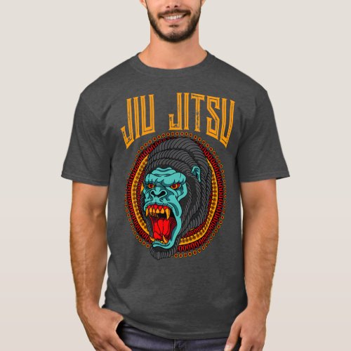 Brazilian Jiu Jitsu Gorilla MMA T_Shirt