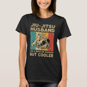 Brazilian Jiu Jitsu Husband   Vintage BJJ Jiu Jits T-Shirt