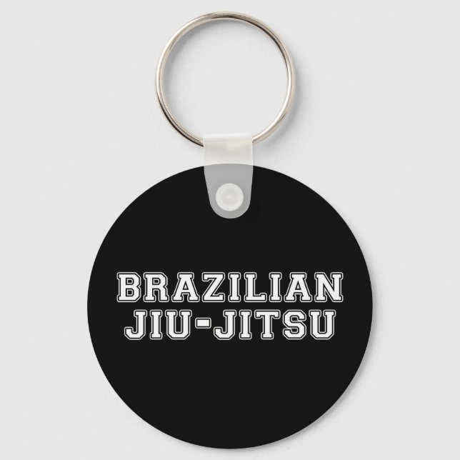 Brazilian Jiu Jitsu Keychain (Front)