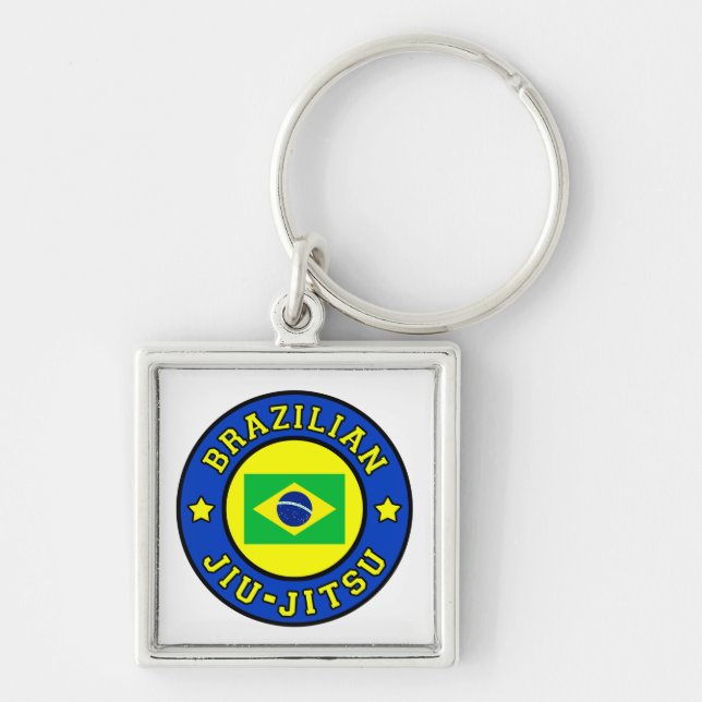 Brazilian Jiu Jitsu Keychain (Front)