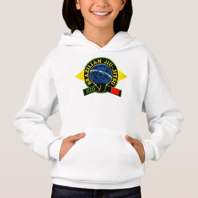 Brazilian Jiu-Jitsu Kid Hoodie (Front)