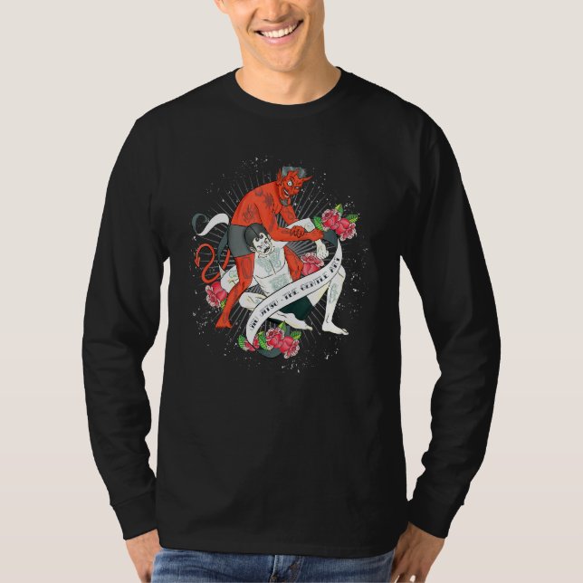 Brazilian Jiu Jitsu Kimura Submission Bjj Old Scho T-Shirt (Front)