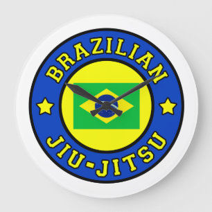 Brazilian Jiu Jitsu Large Clock