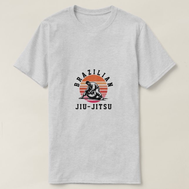 Brazilian Jiu-jitsu logo - customizable T-Shirt (Design Front)