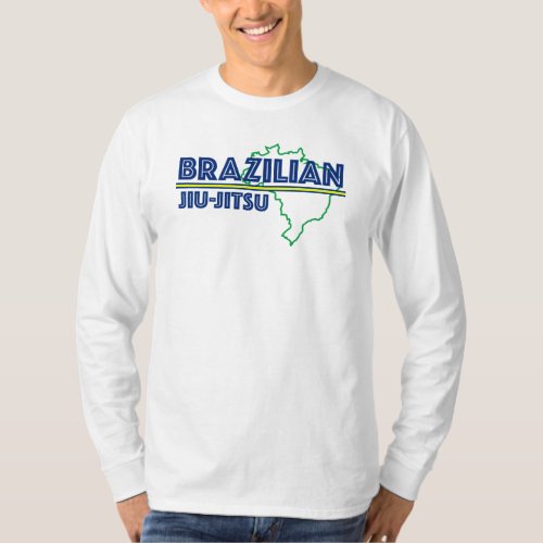 Brazilian Jiu Jitsu Long Sleeve T_Shirt