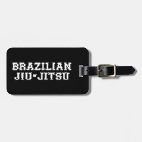 Brazilian Jiu Jitsu Luggage Tag