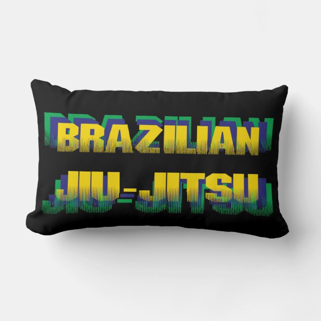 Brazilian Jiu-Jitsu Lumbar Pillow (Front)