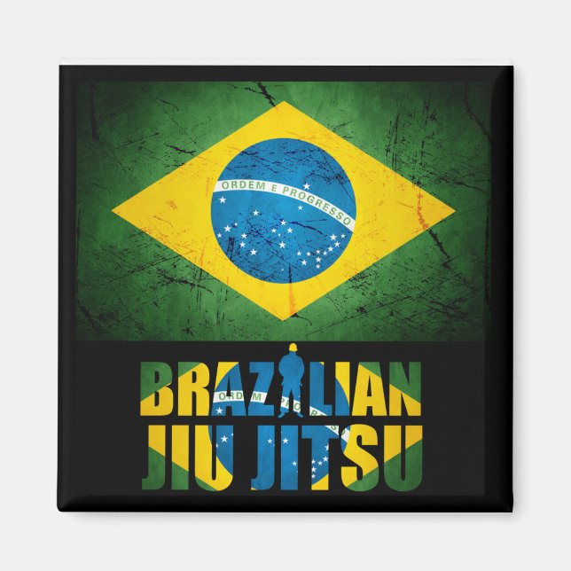 Brazilian Jiu Jitsu - Magnet (Front)