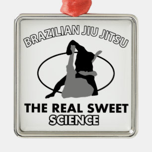 Brazilian Jiu Jitsu Martial arts Metal Ornament