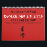 Brazilian Jiu Jitsu Motivational Calendar 2019<br><div class="desc">Stay motivated all year long with this calendar for Jiu Jitsu lovers.</div>
