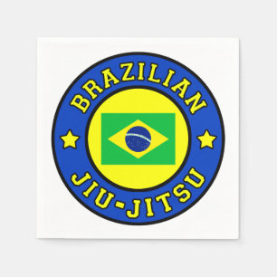 Brazilian Jiu Jitsu Paper Napkins