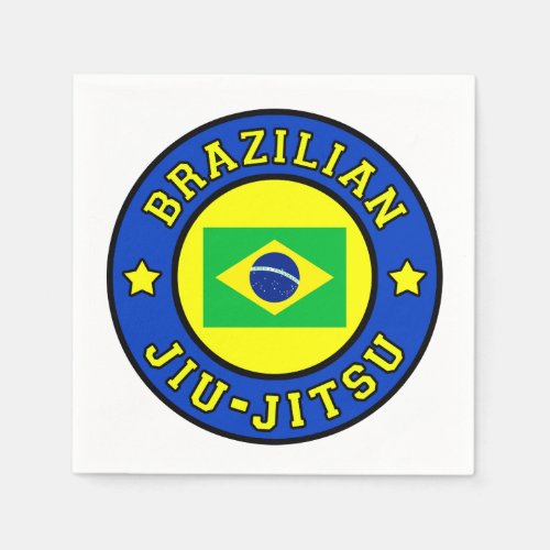 Brazilian Jiu Jitsu Paper Napkins