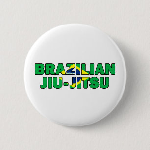 Brazilian Jiu Jitsu Pinback Button