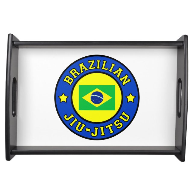 Brazilian Jiu Jitsu Serving Tray (Front)