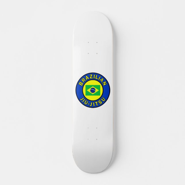 Brazilian Jiu Jitsu Skateboard Deck (Front)