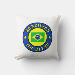 Brazilian Jiu Jitsu Throw Pillow