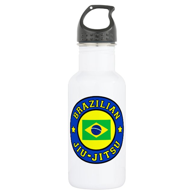 Brazilian Jiu Jitsu Water Bottle (Front)